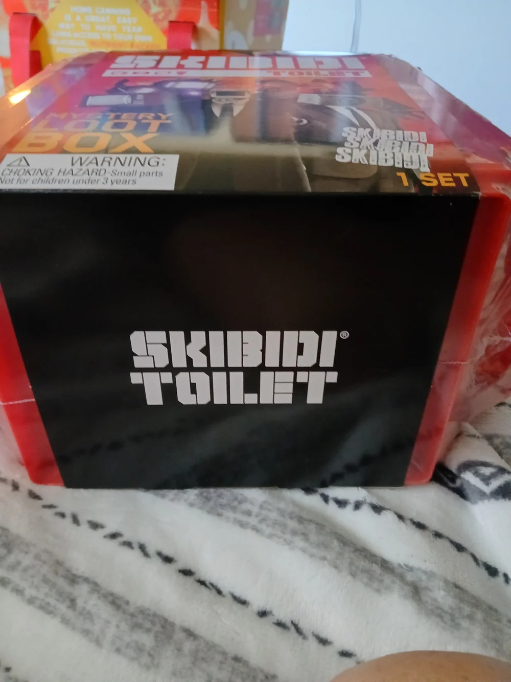 Toilet Mystery Loot Box - Red